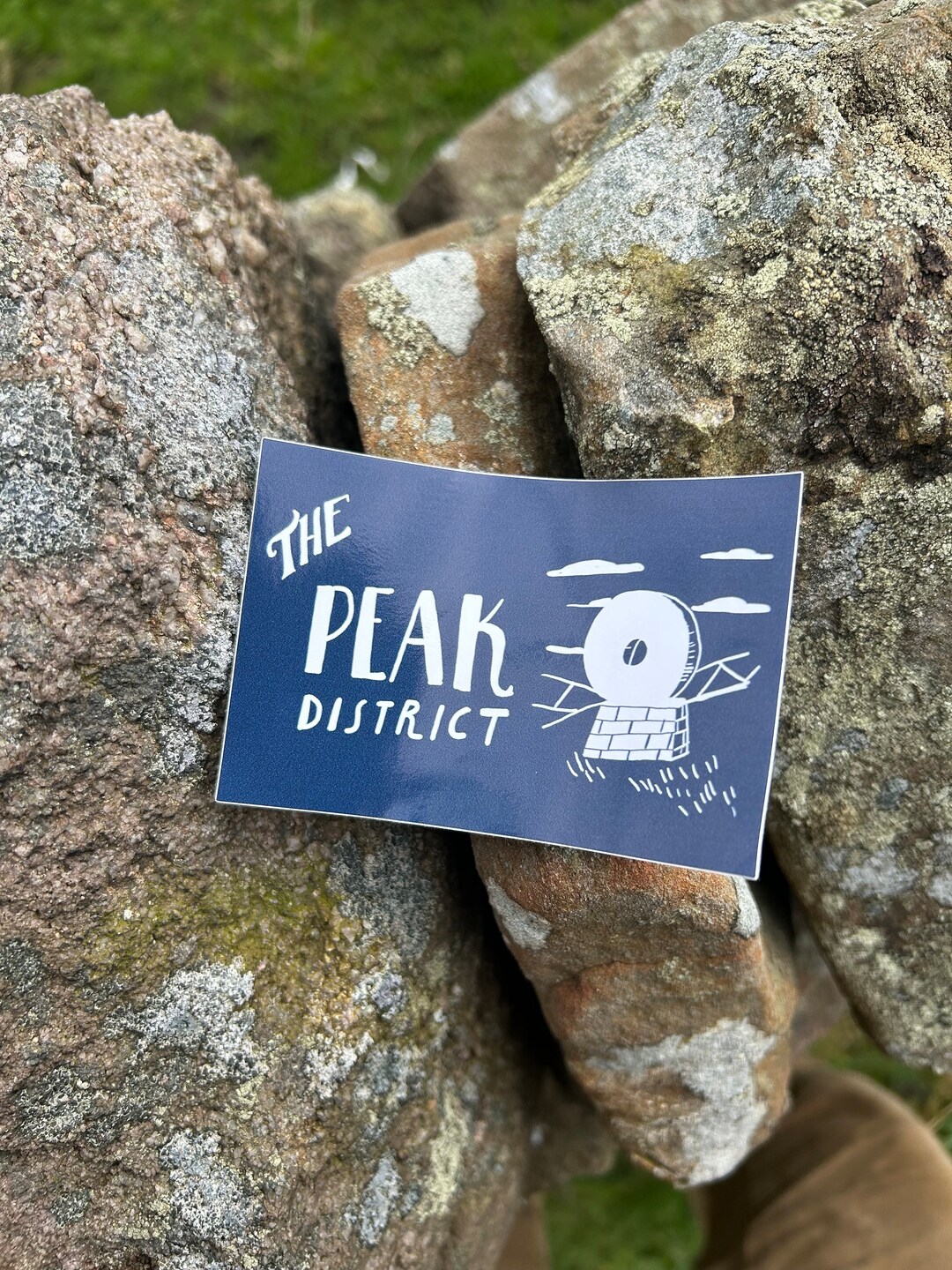 Dist Sticker 10cm Peak District Sticker - Etsy