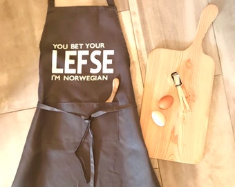 You Bet Your Lefse I’m Norwegian Apron