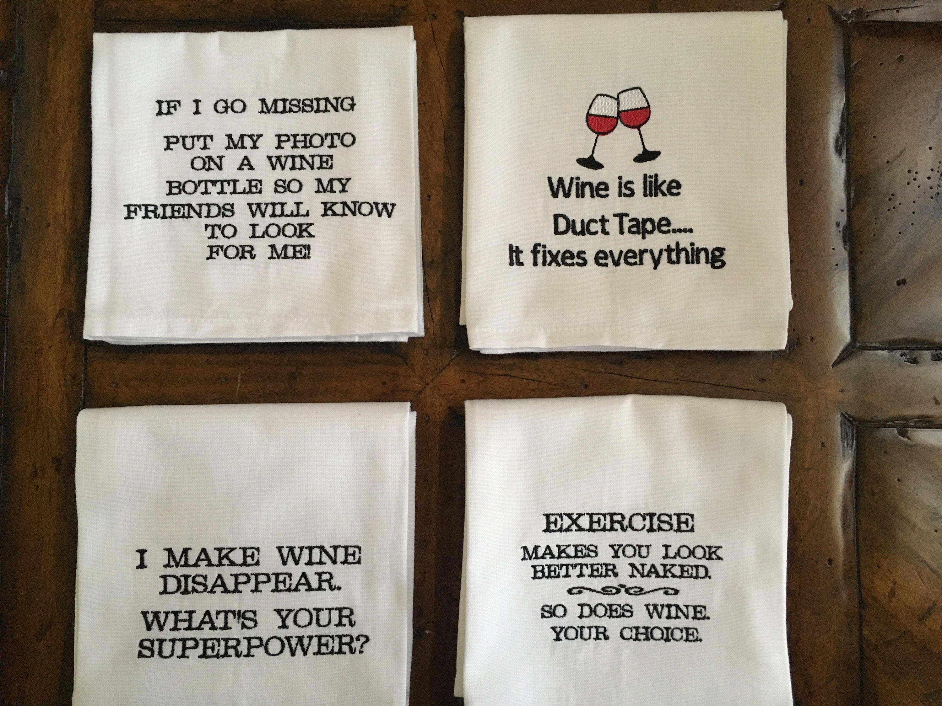 Towels With Funny Sayings Etsy