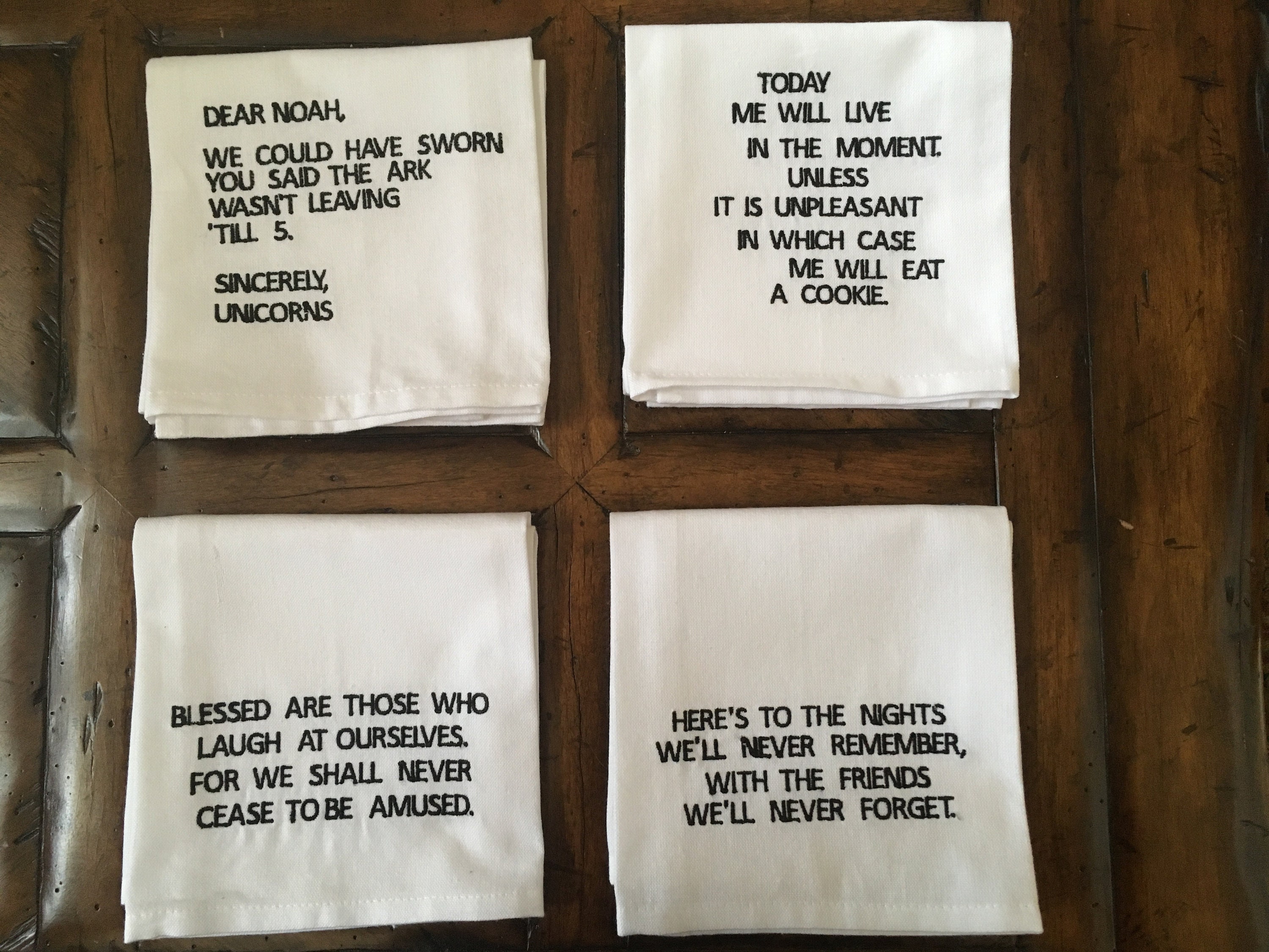 Towels with funny sayings Etsy