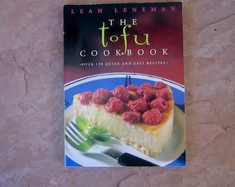 90s The Tofu Cookbook by Leah Leneman, 1998 Vintage Pre-Owned Tofu Cookery Cook Book