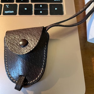 Leather key lock