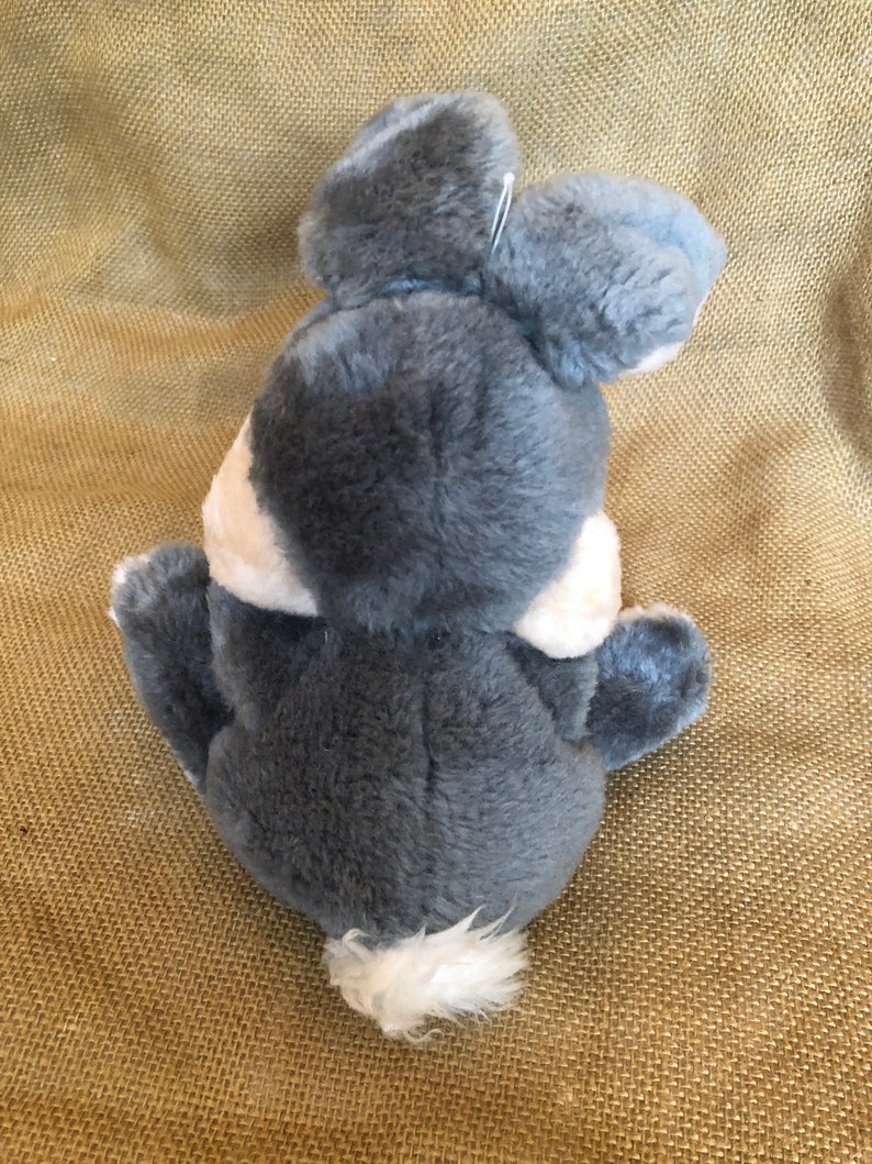 Vintage Disney Knickerbocker plush Thumper rabbit from Bambi with original tag in tact image 6