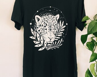 Jaguar Cotton Crew Neck Tee