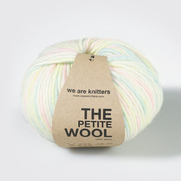 Die Petite Wool 100% peruanische Wolle - Marshmallow, Pastelle - We Are Knitters