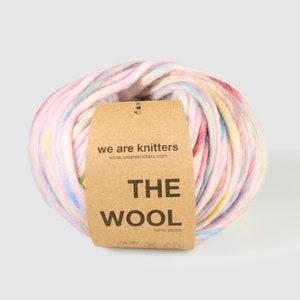 The Wool 100% Peruvian wool - Yarnicorn, Multicolor, Pink - We Are Knitters