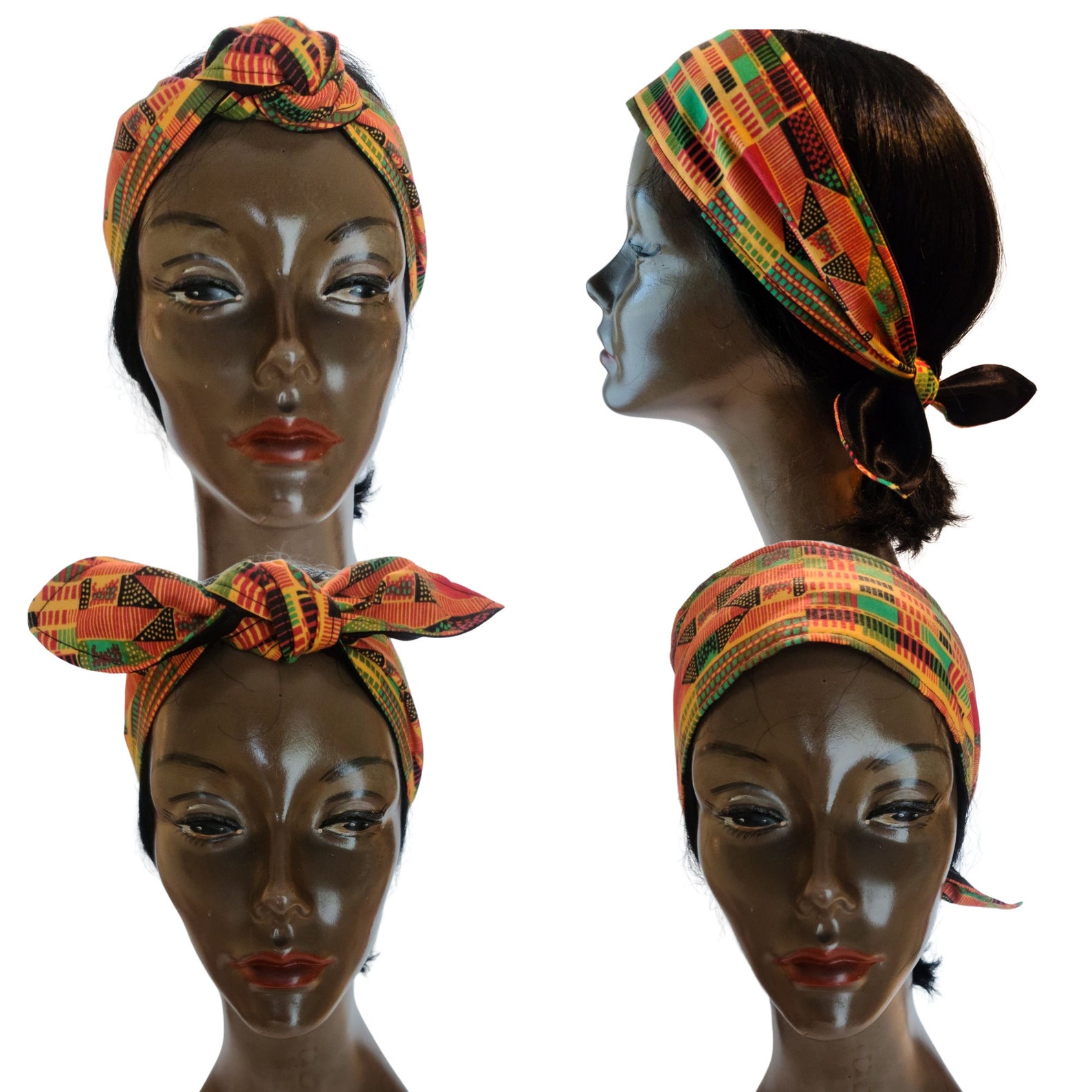 Tie Headband for Women Christian Headband Top Knot Self Tie Etsy