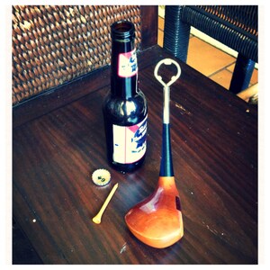 Vintage golf club bottle opener