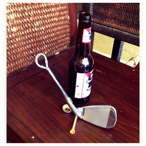 Golf club bottle opener Right or Left handed irons