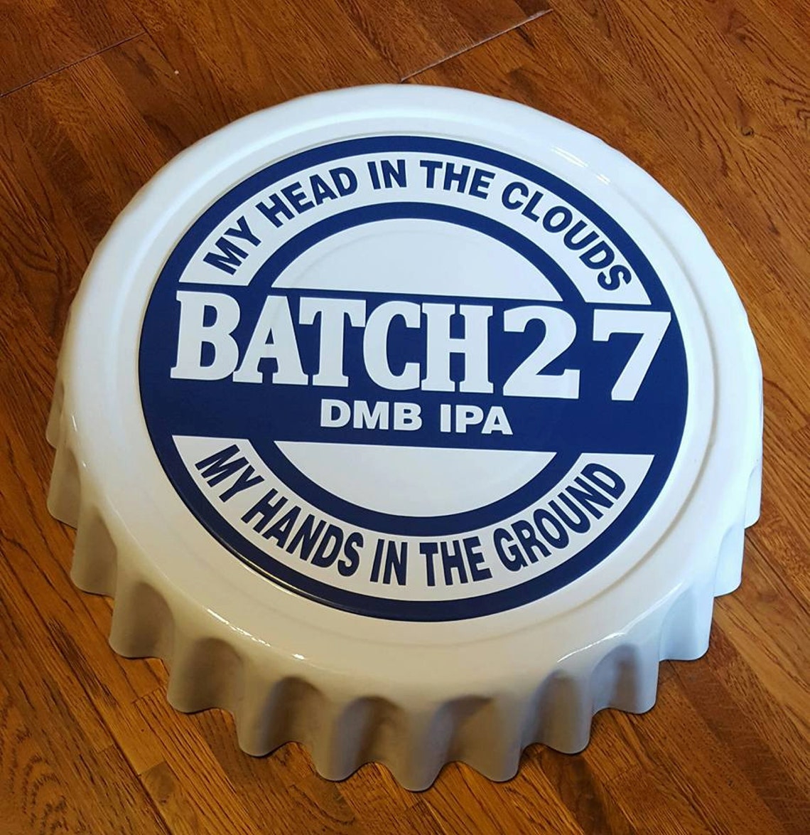 DMB IPA 16 Large Bottle Cap Wall Decor for Bar or Man Etsy