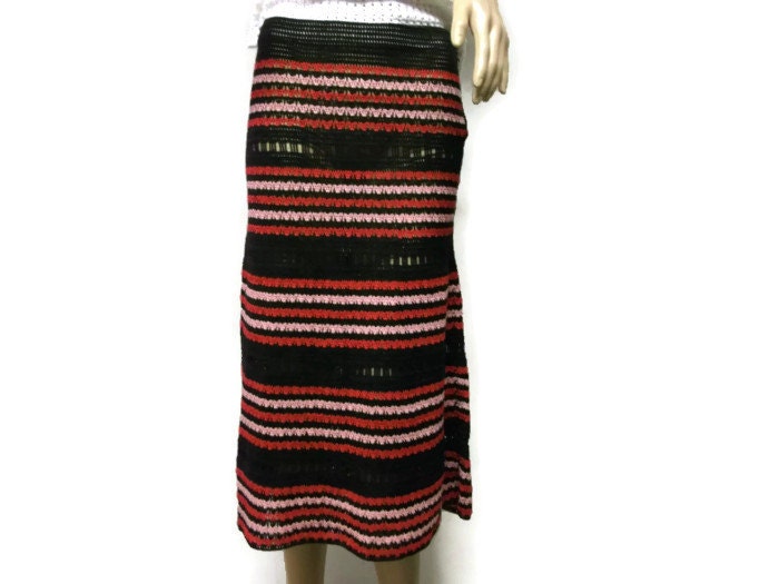 Woman Crochet Lace Skirt Medium length for medium size in | Etsy