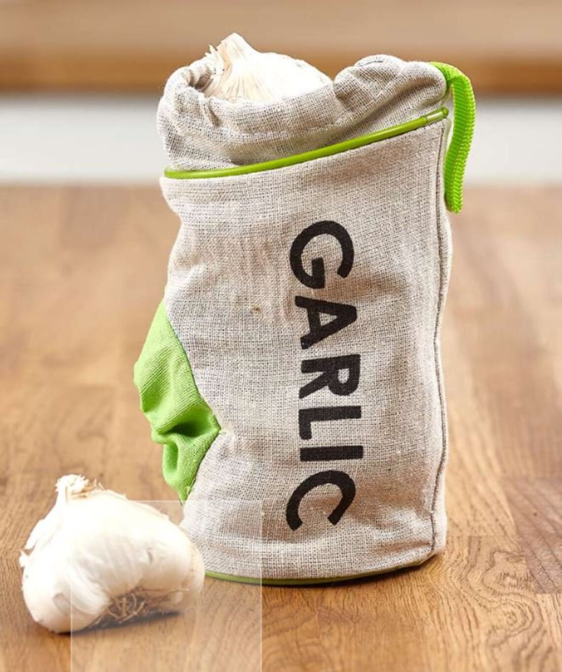 FLAT SHIPPING Farmhouse Produce Keepers Fabric Bags Garlic Etsy