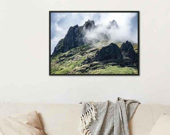 Scenic Prints, Mountain wall art prints, Wall poster, Large gallery wall prints, Nature landscape prints, Travel photography, Photo Art