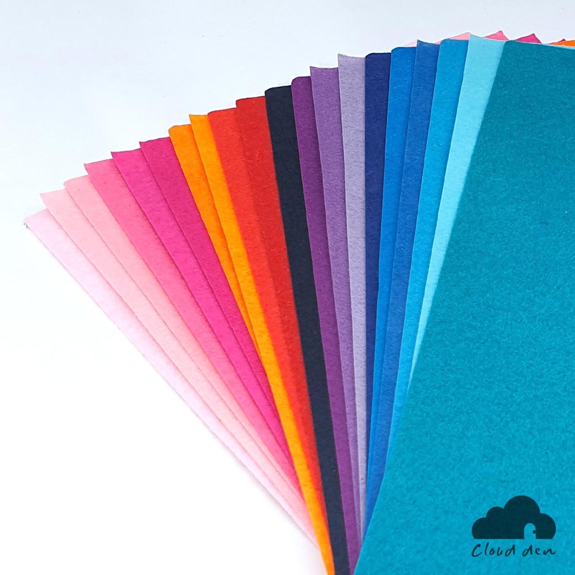 Felt Fabric A4 1mm x40 DIY Kids Craft Paper Supplies 20x30cm Etsy