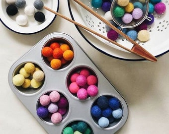 Felt Balls 2cm x150 Mixed Colours. Wool. Colourful. Felt Balls Wholesale. Multicolour. Bulk. Felt Ball. Supplies. Felt Balls Supplier.