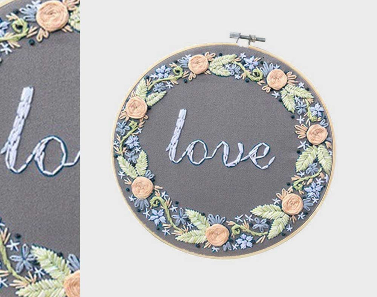 Love jessecmault kit diy craft kit for beginner 3d floral etsy Love jessecmault kit diy craft kit for beginner 3d floral etsy