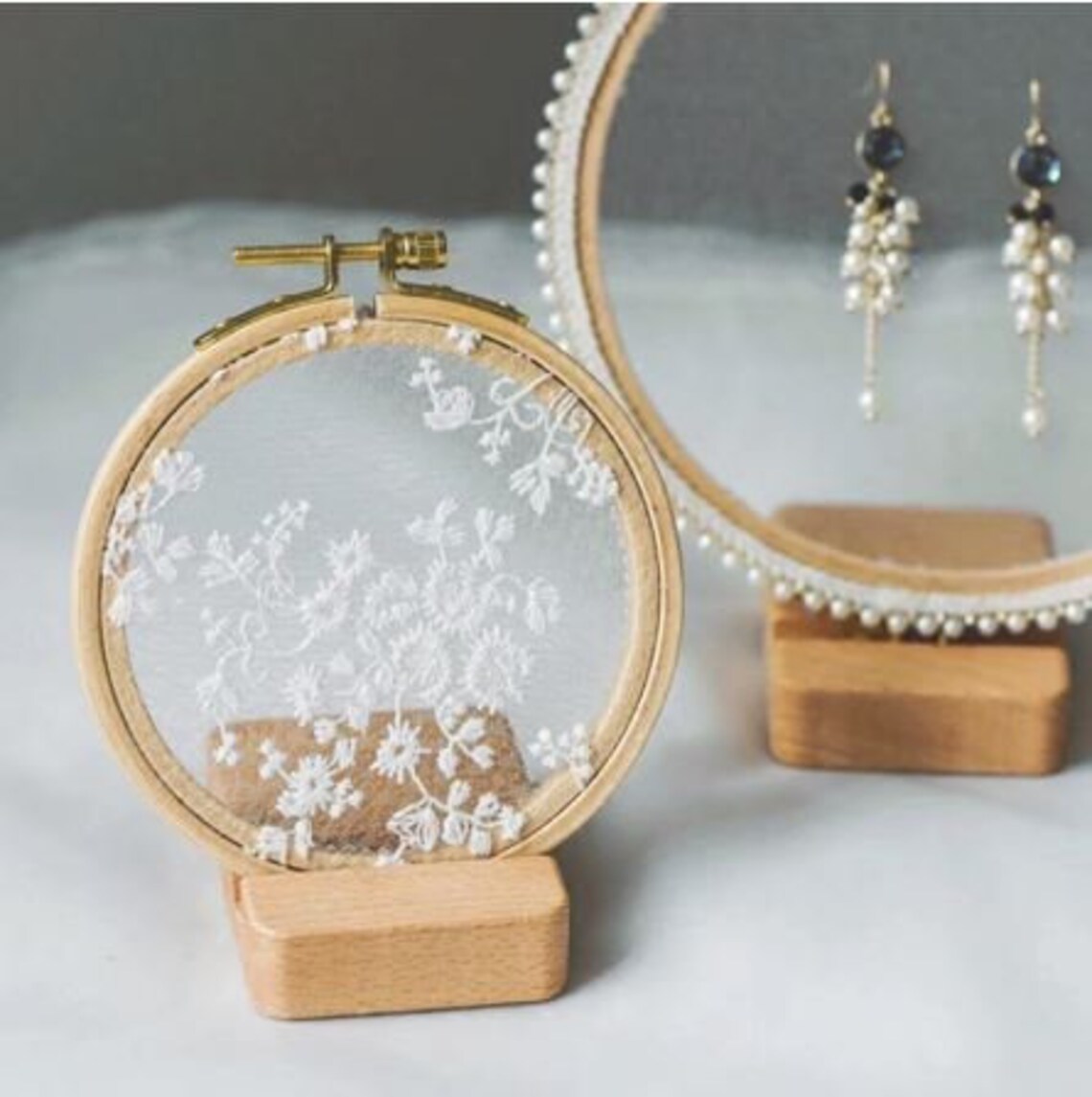 Embroidery Hoop Stand Display Base Holder Cross Stitch Etsy Australia
