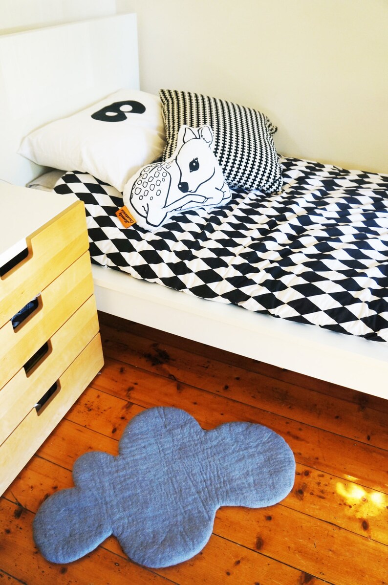 CLOUD RUG GREY Felt Rug Nursery Rug Grey Rug Felted Rug Etsy Australia