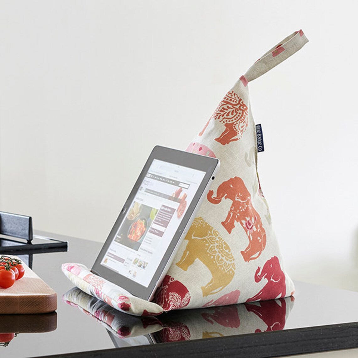 Fabric Tablet Device Stand iPad Holder Nelly Elephant Cotton Etsy