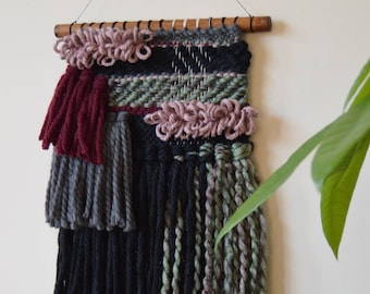 Woven Wall Hanging, Hand Woven Tapestry, Modern Weaving, Contemporary Wall Art, Woven Interiors, Nursery Decor, Fibre Art, Housewarming Gift