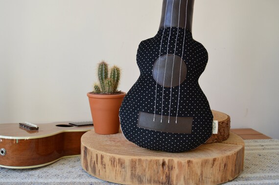 Ukulele Cushion Ukulele Pillow Guitar Cushion Guitar Gift Etsy