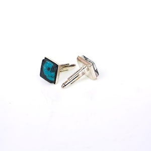 Cufflinks-Glass cufflinks-Handmade glass cufflinks-gemelli in vetro polsini in vetro-Boutons de manchette