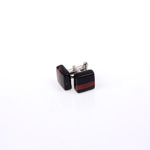 Cufflinks-Glass cufflinks-Handmade glass cufflinks-gemelli in vetro polsini in vetro-Boutons de manchette