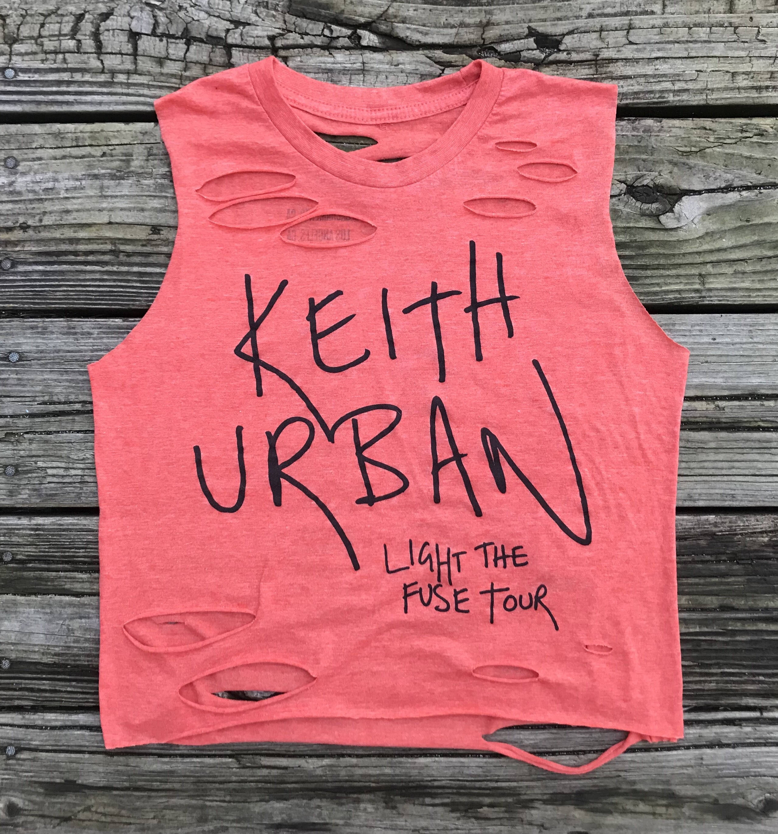keith urban tour shirts