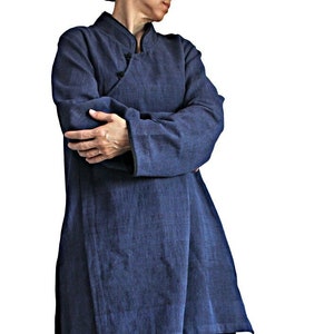 ChomThong Hand Woven Cotton China Tunic  (BFS-145)