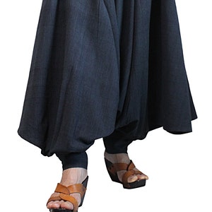 ChomThong Hand Woven Cotton Loose Aladdin Pants (PFS-054-01)