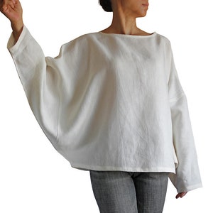 Linen 100% Simple Tunic  (BFS-117-02)