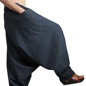 ChomThong Hand Woven Cotton Hmong Style Pants  (PFS-051)