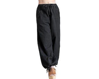 ChomThong Hand Woven Cotton Simple Pants (PFS-069-01)