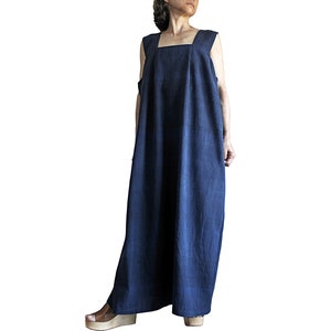 ChomThong Hand Woven Cotton Sleeveless Dress (DFS-077-03)