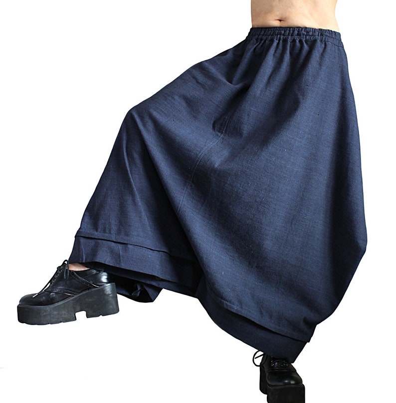ChomThong Hand Woven Cotton Loose Sack Skirt SFS-019-03 image 4