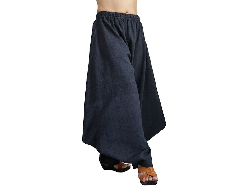 Chomthong Hand Woven Cotton Bodhisattva Pants PFS-049-01 - Etsy