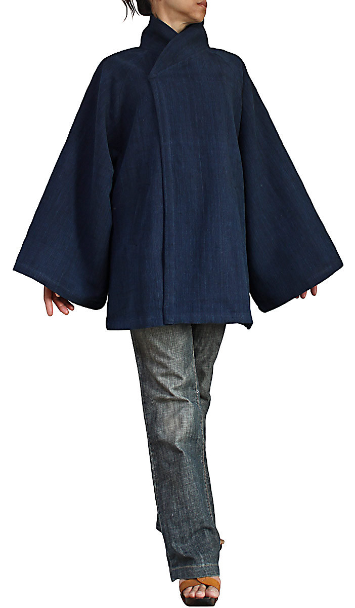 Chomthong Hand Woven Cotton Kimono Coat JFS13503 Etsy