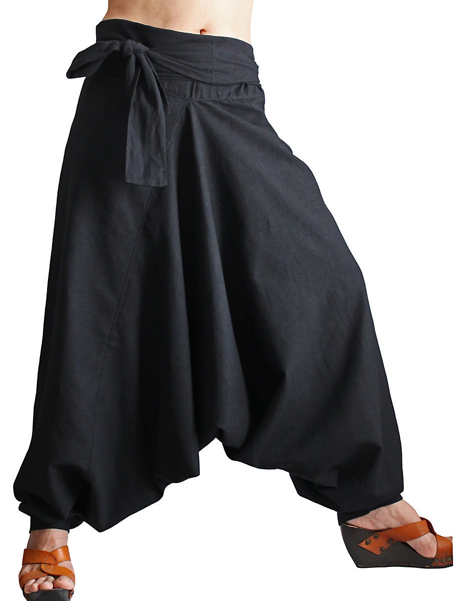 Hemp Hmong Style Pants PFS-041 | Etsy