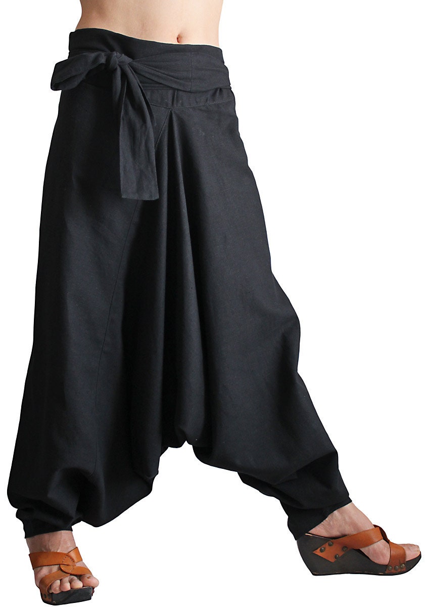 Hemp Hmong Style Pants PFS-041 - Etsy