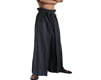 ChomThong Hand Woven Cotton Hakama Style Pants (PFS-039L)