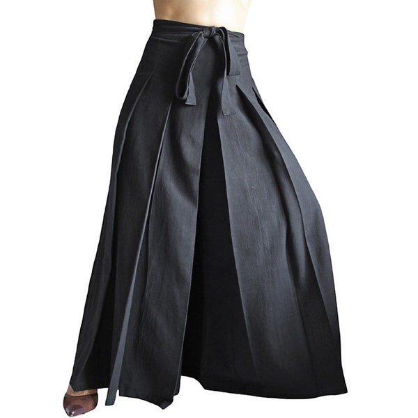 Pantalon hakama unisexe en coton tissé à la main ChomThong (PFS-026)