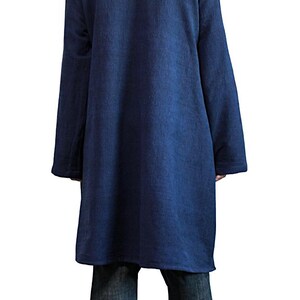 ChomThong Hand Woven Cotton Hooded Wrap Coat (JFS-145) No Extra Customs Fees to US(DDP Shipping) image 14