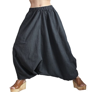 ChomThong Hand Woven Cotton Loose Flying Squirrel Pants (PFS-067-01)