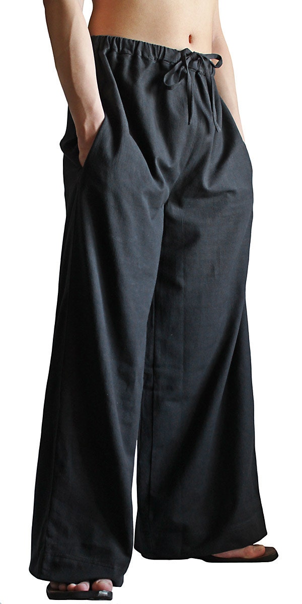 Chomthong Hand Woven Cotton Men's Pants PFS-035-01 - Etsy