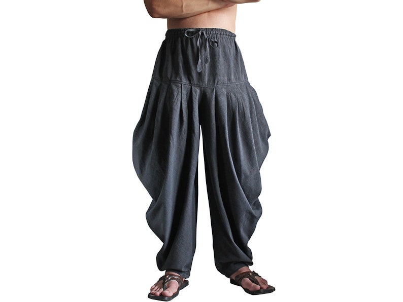 Chomthong Hand Woven Cotton Salwar Style Draped Pants - Etsy