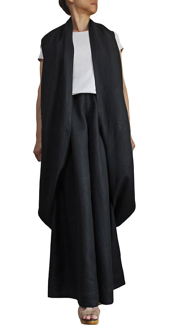 Linen100 Straw Raincoat Style Haori Coat JFS12901 Etsy