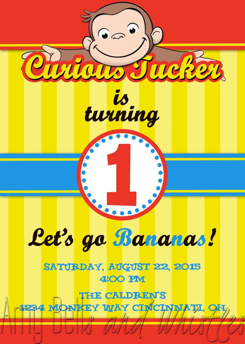 View Curious Birthday Invitation PNG Free Invitation Template View Curious Birthday Invitation PNG Free Invitation Template