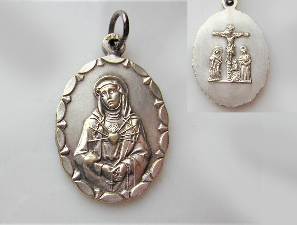 Sacré-Coeur de Marie | Coeur Immaculé, et La Crucifixion | avec La Vierge, Marie-Madeleine St Jean B