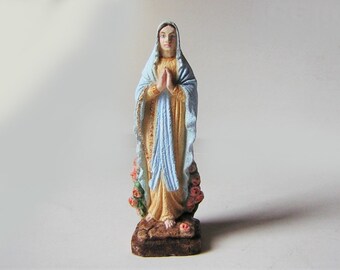Virgin mary statue | Etsy