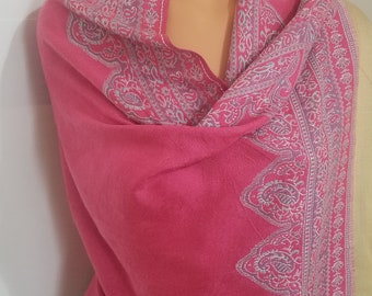 Pink Pashmina Scarf: Women's Shawl Wrap